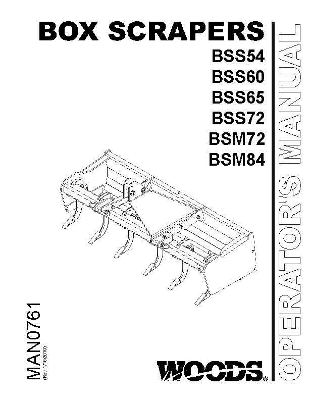 BSS54P-BSS60P-BSS65P-BSS72P-BSM72P-BSM84P-Box-Scraper-Manual